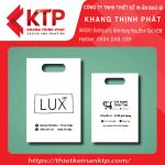 Mẫu bao bì nhựa có thiết kế đơn giản
