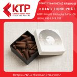 Mẫu hộp đựng nhang trầm nụ hình vuông