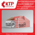 Mẫu hộp giấy có quai xách tiện lợi