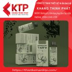 Mẫu hộp giấy đựng mỹ phẩm sang trọng