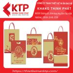 Màu sắc hình thức đa dạng của túi đựng quà Tết