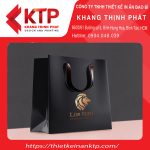 Mẫu túi giấy đựng giày sang trọng
