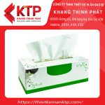 Sử dụng chất liệu cao cấp để in hộp khăn giấy