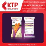 Thay đổi màu sắc tím với bao bì đựng ngô
