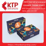 Thiết kế nhẹ nhàng, tinh tế của hộp quà tết