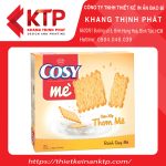 Thực hiện in hộp giấy đựng bánh cho nhãn hàng Cosy