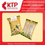 Túi đựng hạt đều màng vàng tinh tế