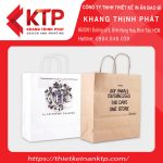 Túi giấy Kraft 2 màu