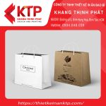 Túi Kraft trắng cao cấp