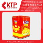 Kiểu dáng và họa tiết trên hộp thiếc đựng bánh 3 hộp thiếc đựng bánh đẹp